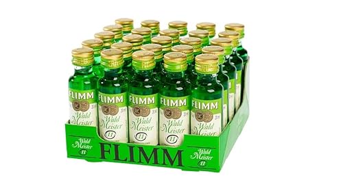 24 x Flimm Waldmeister Likör a 20ml 17% Vol. + Space Riegel von Onlineshop Bormann von Bormann