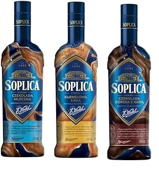 3 Flaschen Soplica Wedel Mix (Milchschokolade, Salziges Karamell, dunkle Schokolade) a 500ml 15% Vol. + Space Riegel von Onlineshop Bormann von Bormann