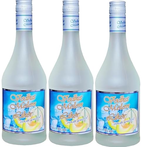 3 Flaschen Vodka Melon (Cocktail) a 0,7 Liter 16% vol. + Space Keks gratis a 45 g von Onlineshop Bormann von Bormann