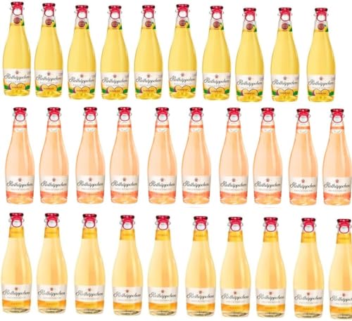 30 Flaschen Rotkäppchen Fruchtsecco Mix Maracuja, Mango und Pfirsich a 200ml Piccolo + Space Riegel von Onlineshop Bormann von Bormann