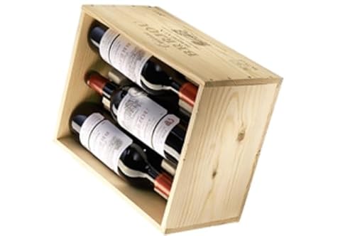 6 Flaschen Chateau Brejou Bordeaux AOC Rouge a 750ml in Holzkiste + Space Riegel von Onlineshop Bormann von Bormann