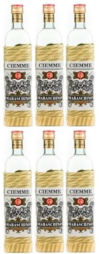 6 Flaschen Ciemme Maraschino a 0,7 L 30% vol. + Space Keks gratis a 45 g von Onlineshop Bormann von Bormann