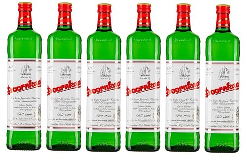 6 Flaschen Doornkaat Kornbrand a 700ml 38% Vol. + Space Riegel von Onlineshop Bormann von Bormann