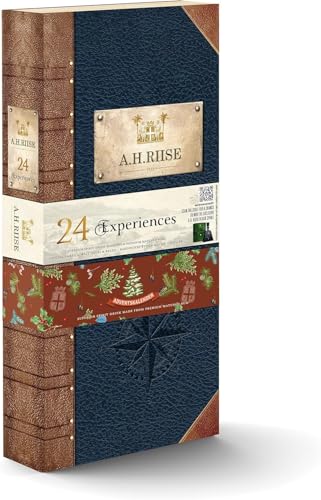 A.H.Riise Adventskalender Riise 24 Experiences 24 x 20ml Weihnachtskalender Premium Rum 2024 Central Amerika,Indien, Brasilien + Space Riegel von Onlineshop Bormann von Bormann