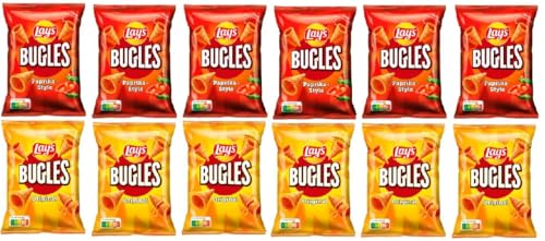 Lays Bugles 12er Mix a 75g (6x Paprika / 6x Orginal) + Space Keks von Onlinenshop Bormann von Bormann