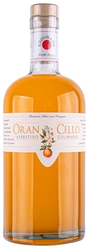 Orancello Oran Cello Likör aus Orangen Aperitivo Culinared a 1000ml von Krugmann 28% Vol. + Space Riegel von Onlineshop bormann von Bormann