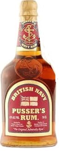 Pusser Pusser´s British Navy Rum " The Admiralty" Red Label 42% Vol. a 700ml + Space Riegel von Onlineshop Bormann 700 ml von Bormann