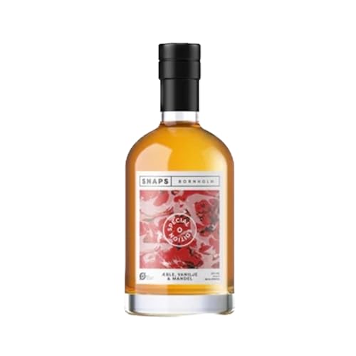 Bio Schnaps Bornholmer Apfel, Vanille & Mandel Bio Schnaps aus Dänemark. 0,5l, Geschenkbox. Alk. 25% Vol. von Bornholmer