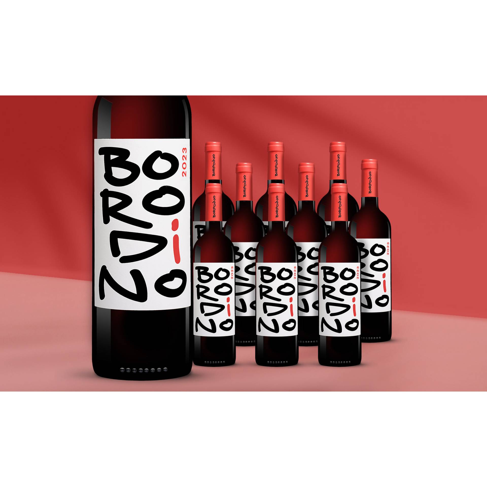 Borodino Tinto 2023  7.5L 13% Vol. Weinpaket aus Spanien von Borodino