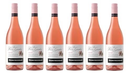 6x 0,75l - 2023er - Boschendal - The Rose Garden - Western Cape W.O. - Südafrika - Rosé-Wein trocken von Boschendal