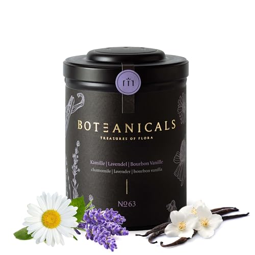 BOTEANICALS No. 63 Kamille | Lavendel | Bourbon Vanille - BIO-Tee in Premium-Qualität - 100% Natürlich - in dekorativer Metalldose von Boteanicals