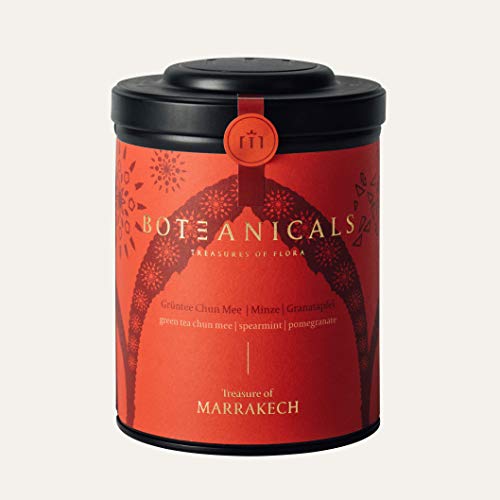 Boteanicals: Treasure of Marrakech - Grüner Tee Chun Mee | Minze | Granatapfel - Marokkanischer Minztee mit Granatapfel von Boteanicals