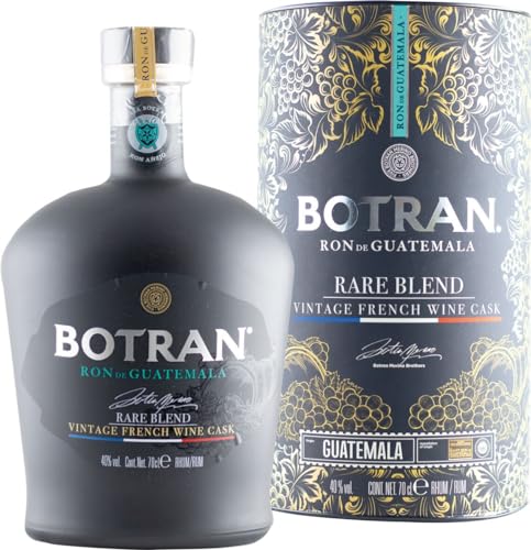 Botran Ron de Guatemala - Rare Blend - Vintage French Wine Cask in Geschenkpackung 40% Vol. (1 x 0.7L) von Botran