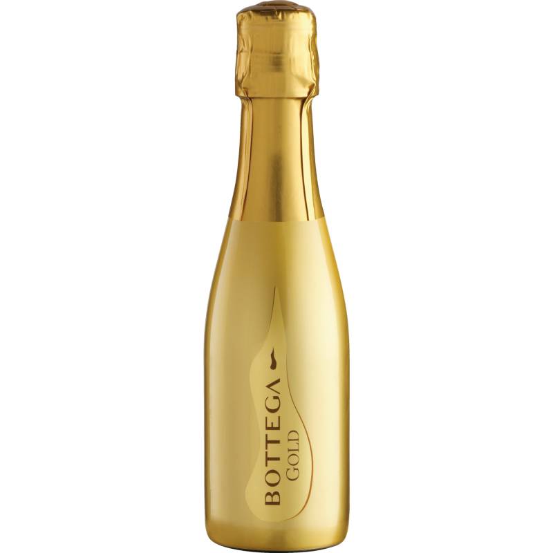 Bottega Gold Prosecco Spumante, Prosecco DOC Spumante Brut, 0,20 L, Venetien, Schaumwein von Bottega S.p.A.-31010 Bibano di Godega di Sant'Urbano-Italia