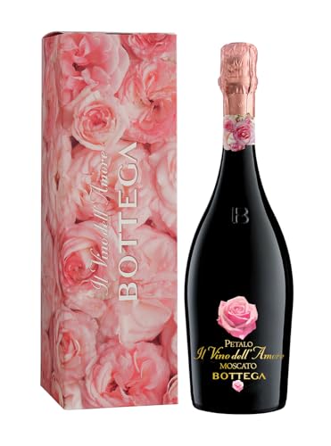 Bottega Il Vino Dell'Amore Petalo Moscato Spumante Dolce mit Etui - 750ml von Bottega