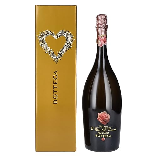 Bottega Petalo Moscato Il Vino dell' Amore 6,5% Vol. 1,5l in Geschenkbox von Bottega