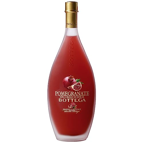 Bottega Pomegranate Granatapfel aus Sizilien Likör Vegan mit Grappa - 500ml von Bottega