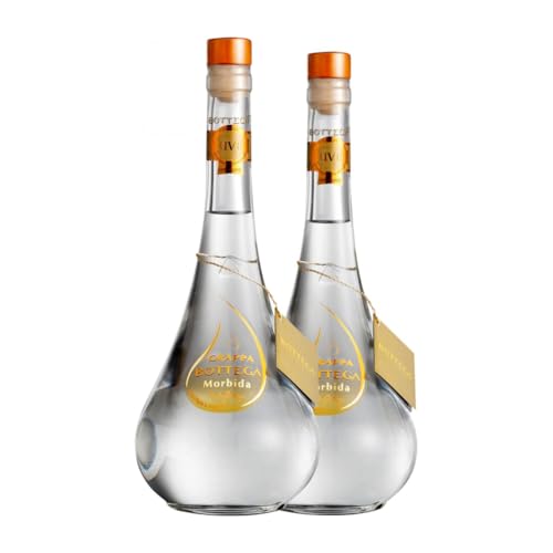 Grappa Bottega Morbida Venezia 70 cl (Karton mit 2 Flaschen von 70 cl) von Bottega