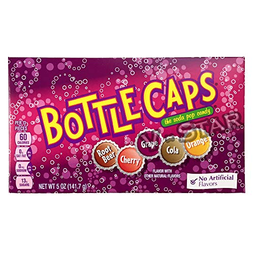 Wonka Bottle Caps The Soda Pop Candy Große Box American Sweets 141,7 g von Bottle Caps