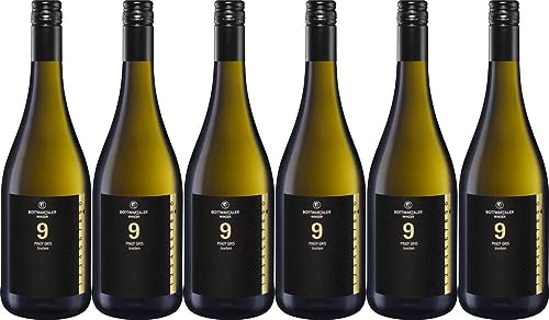 6x 9 Pinot Gris trocken 2022 - Bottwartaler Winzer eG, Württemberg - Weißwein von Bottwartaler Winzer eG