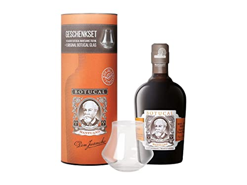 Botucal Mantuano Rum Geschenkset 1 x 0,7l Flasche + originalen Botucal Glas - diesen feinen Rum jetzt stilvoll genießen! von Botucal