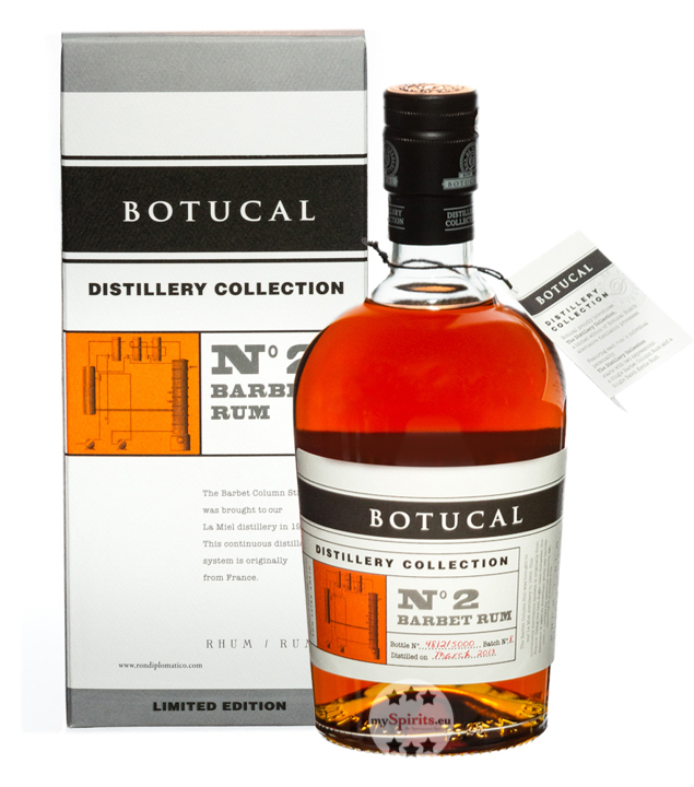 Botucal No 2 Distillery Collection Barbet Rum (47 % Vol., 0,7 Liter) von Botucal