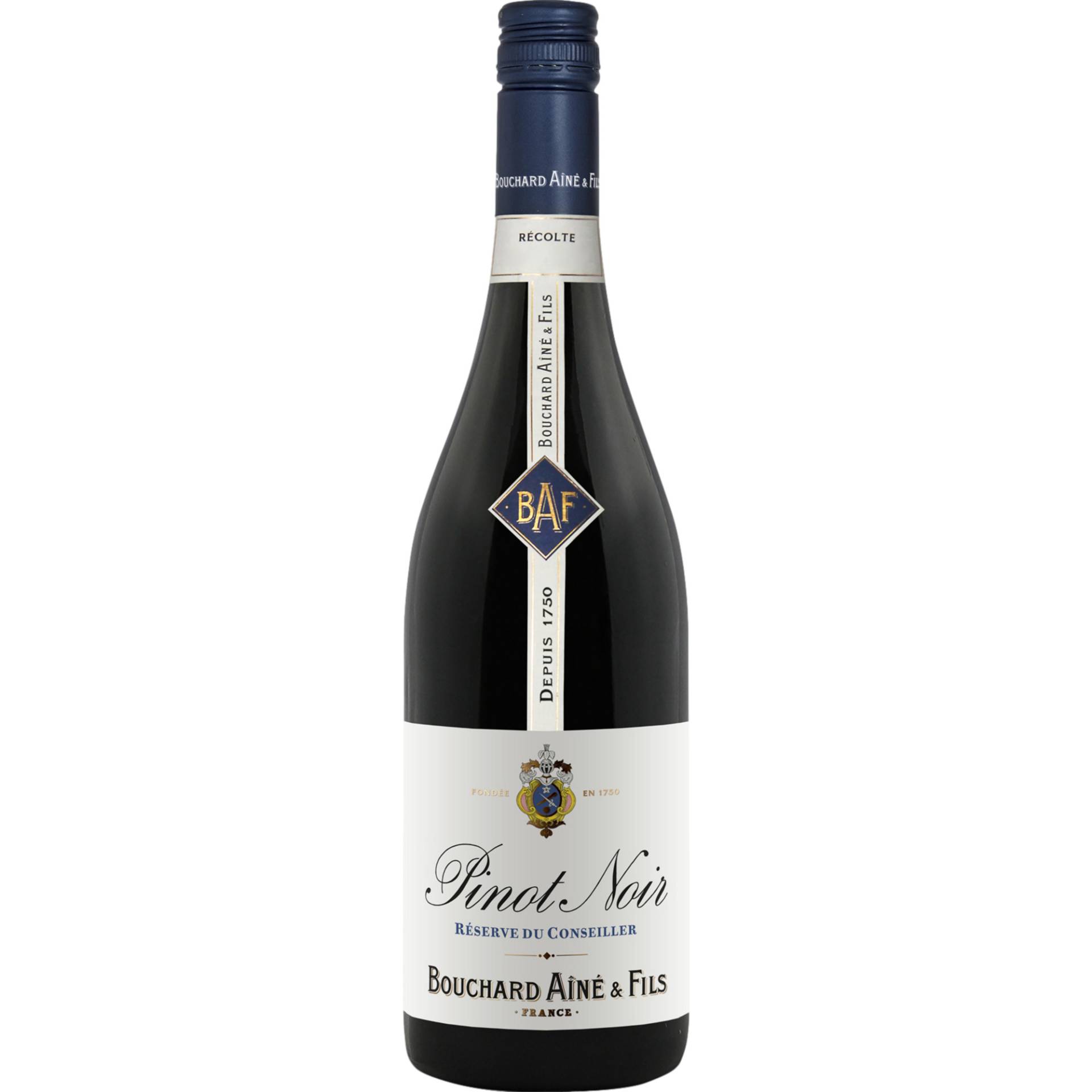 Bouchard Aîné & Fils Pinot Noir Rouge, Vin de France, Vin de France, 2022, Rotwein von Bouchard Ainé & Fils F.21200 - France