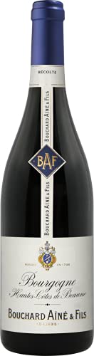 Bourgogne Haut-Cotes de Baune AOC 2021 von Bouchard Ainé & Fils (1x0,75l), trockener Rotwein aus der Bourgogne von Bouchard Ainé & Fils