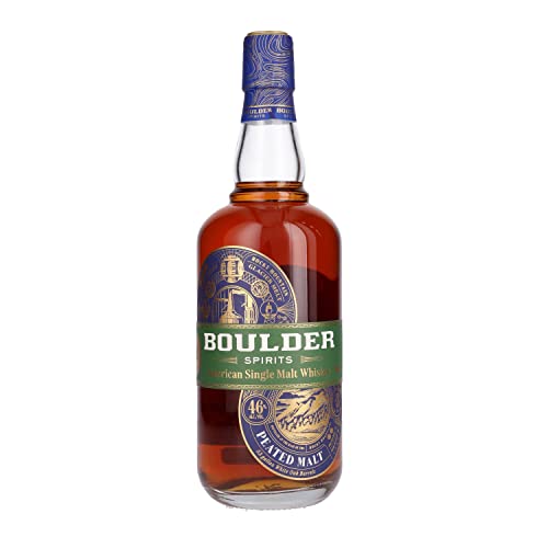 Boulder Spirits American Single Malt PEATED Whiskey 46% Vol. 0,7l von Boulder Spirits