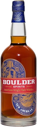 Boulder | American Single Malt Whiskey | 700 ml | 46% Vol. |In Eichenfässern gereift | Eine völlig neue Whiskey - Erfahrung von Boulder Spirits