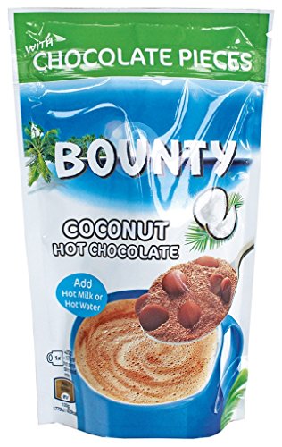 Bounty Coconut Hot Chocolate with Chocolate Pieces 140g von Bounty