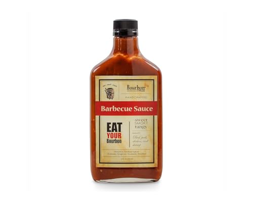 Bourbon Barrel Foods Sweet-Smoky-Tangy Barbecue Sauce, 375 ml – Handgefertigte BBQ-Sauce mit Kentucky Bourbon und natürlichem Raucharoma, perfekt für Rippchen, Burger & Grillgerichte von Bourbon Barrel Foods