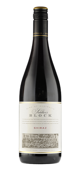 "Soldier's Block" Shiraz 2021 von Boutinot Australia