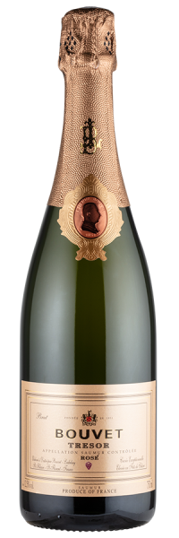 Trésor Saumur Brut Rosé - Bouvet-Ladubay von Bouvet-Ladubay