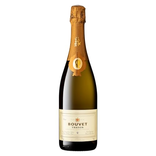 Bouvet Trésor Vintage Saumur Brut AOP - Schaumwein - Im Eichenfass ausgebaut - Chenin Blanc Chardonnay – Feinschmeckerwein - 1 x 0.75 L von Bouvet Ladubay