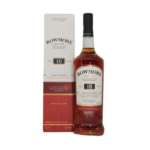 Bowmore 10 Jahre Dark & Intense 1 l von Bowmore