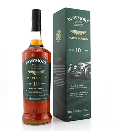 Bowmore 10 Years Old ASTON MARTIN Dark & Intense 40% Vol. 1l in Geschenkbox von Bowmore