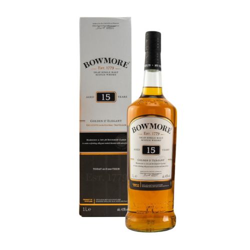 Bowmore 15 Jahre Golden & Elegant 43% vol. 1 l von Bowmore