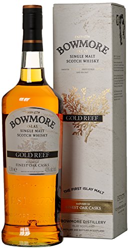 Bowmore Gold Reef mit Geschenkverpackung Whisky (1 x 1 l) von Bowmore