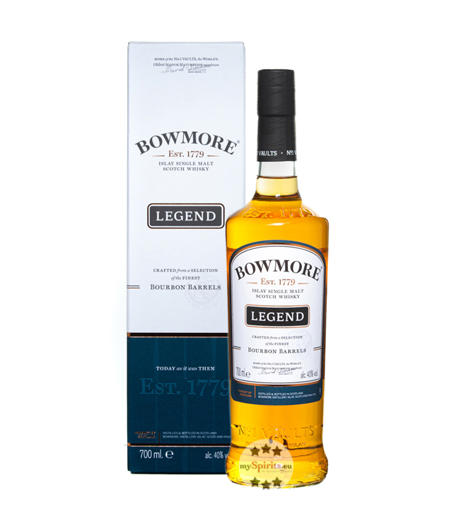 Bowmore Legend Islay Single Malt Scotch Whisky (40 % Vol., 0,7 Liter) von Bowmore