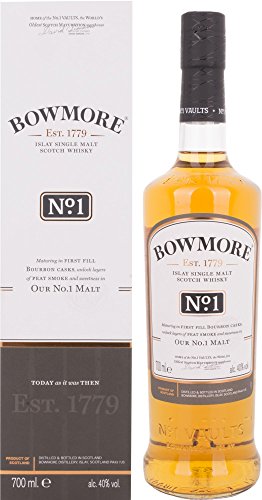 Bowmore N°1 MALT Islay Single Malt 40% Vol. 0,7l in Geschenkbox von Bowmore