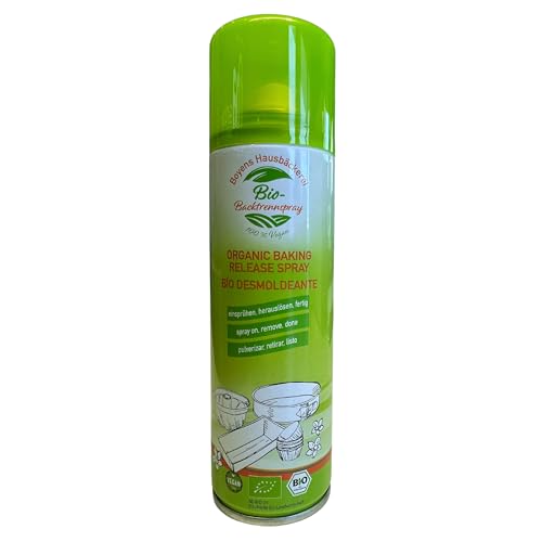 Boyens Bio Backtrennspray - 250ml - 100% veganes Trennspray zum backen, braten & kochen - Einsprühen von Backformen, Silikonformen, Waffeleisen, Sandwich Maker, Pfannen von Boyens