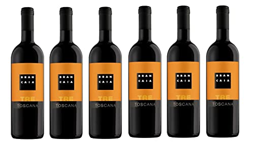 6x 0,75l - 2021er - Brancaia - Tre - Toscana I.G.P. - Italien - Rotwein trocken von Brancaia