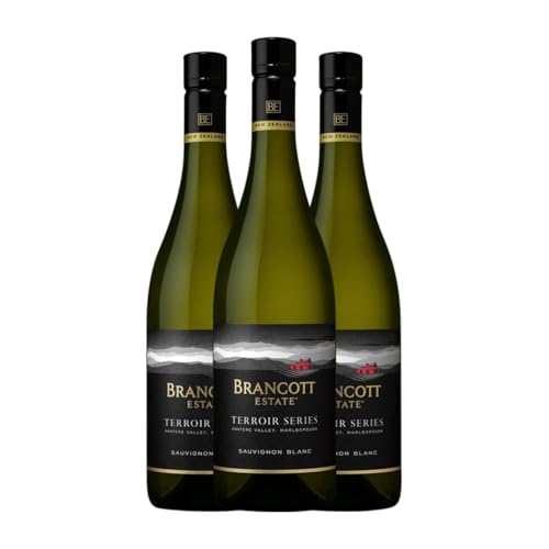 Brancott Estate Terroir Series Sauvignon Weiß Lugana 75 cl Weißwein (Karton mit 3 Flaschen von 75 cl) von Brancott Estate