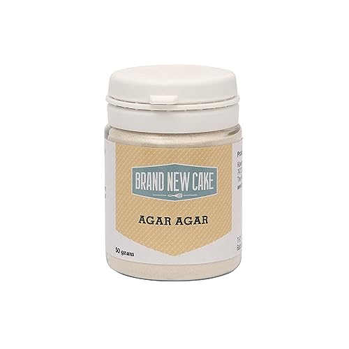 BrandNewCake® Agar Agar Pulver 50g - Pflanzlich - Gelatine-Ersatz - Backzutaten von Brand New Cake