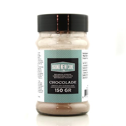 BrandNewCake® Bavarois Pulver Schokolade 150g - Cremige Dessertmischung für Schokoladenliebhaber von Brand New Cake