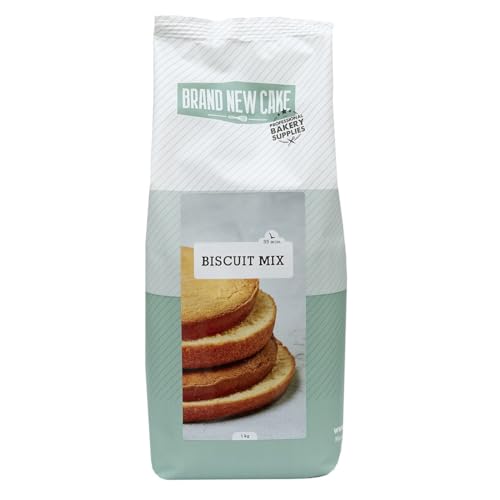 BrandNewCake® Biskuit-Mix 1kg - Perfekte Backmischung für luftige Kuchen und Torten von Brand New Cake