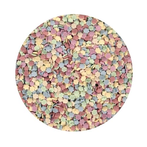 BrandNewCake® Bunte Blumen-Konfetti Mix 500g - Streusel - Sprinkles - Torten Dekoration von Brand New Cake