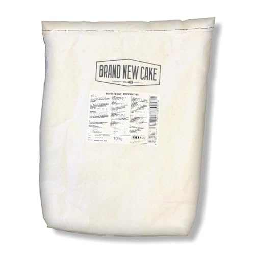 BrandNewCake® Buttercreme Mix 10kg - Perfekte Backmischung für Cremige Torten und Kuchen von Brand New Cake