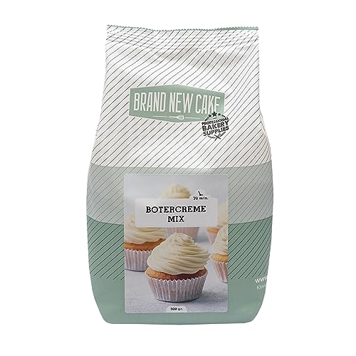 BrandNewCake® Buttercreme Mix 500g - Perfekte Backmischung für Kuchen und Torten von Brand New Cake